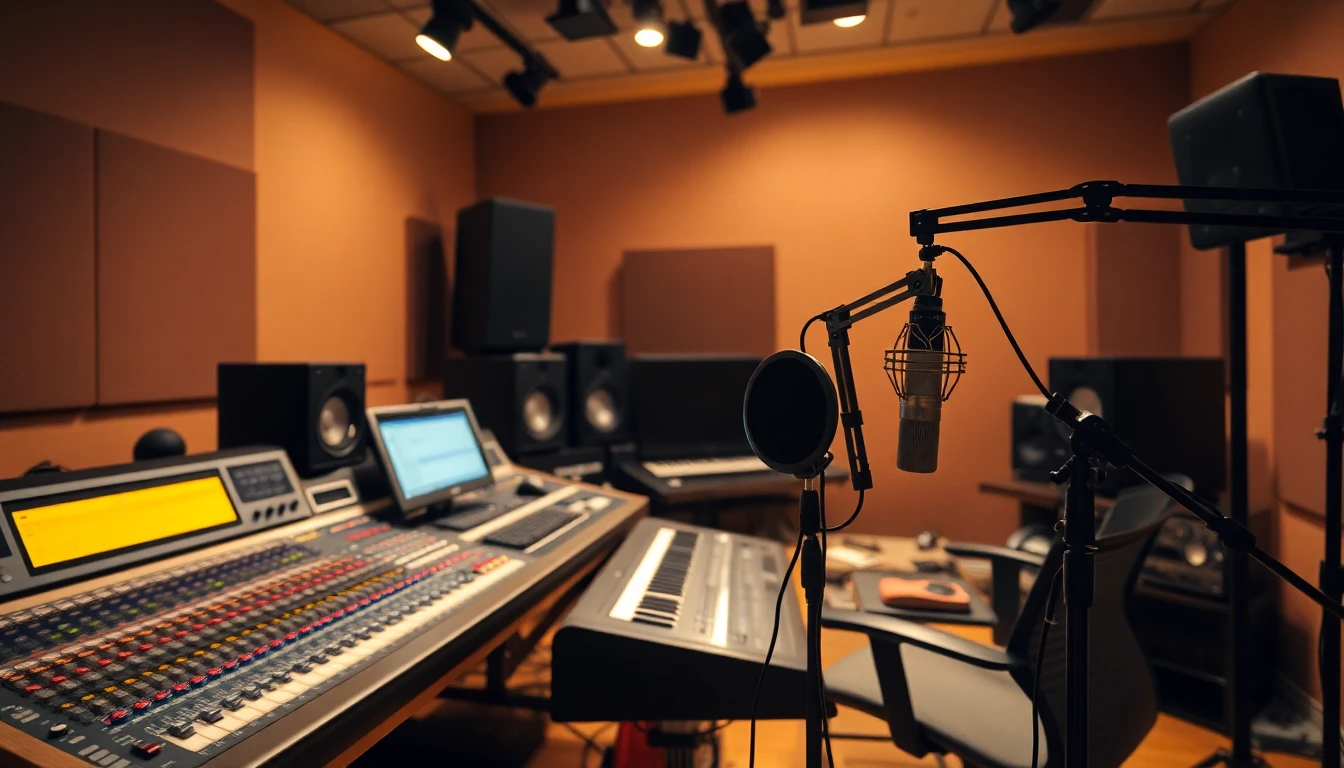 Professional Sound Recording Studio