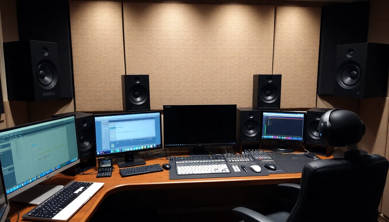 Sound Engineering Workspace